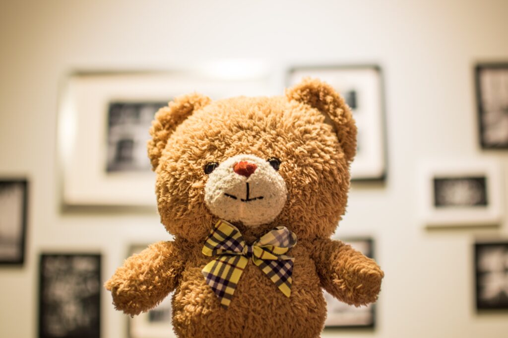 doudou nounous ours en peluche
