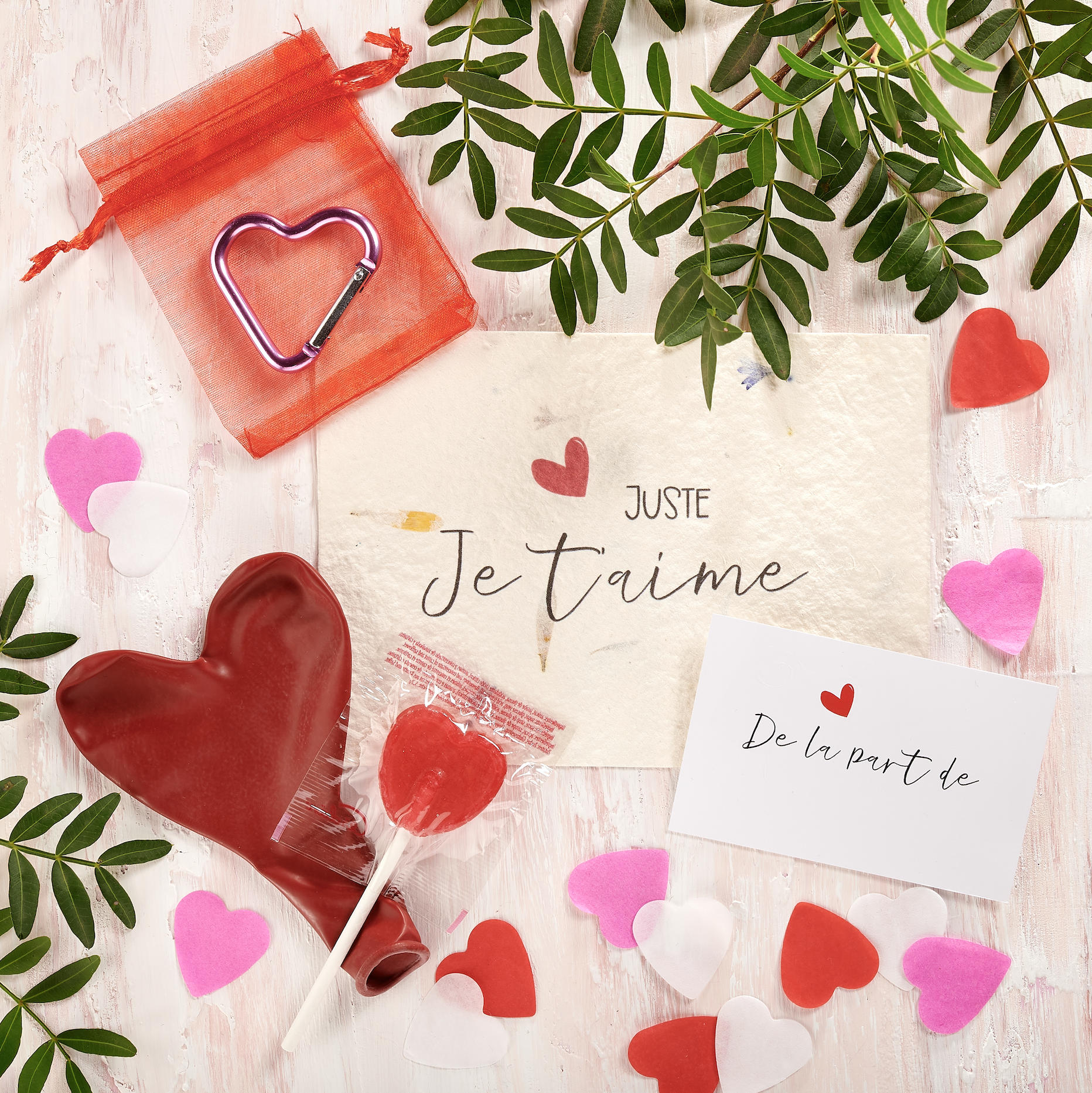 Mini pack mousqueton Saint Valentin